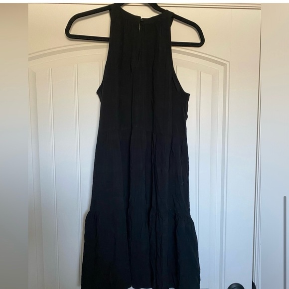 NWT Old Navy black tiered dress - Picture 4 of 5